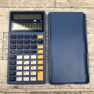 Texas Instruments Math Explorer Calculator W/ Cover Tested Works